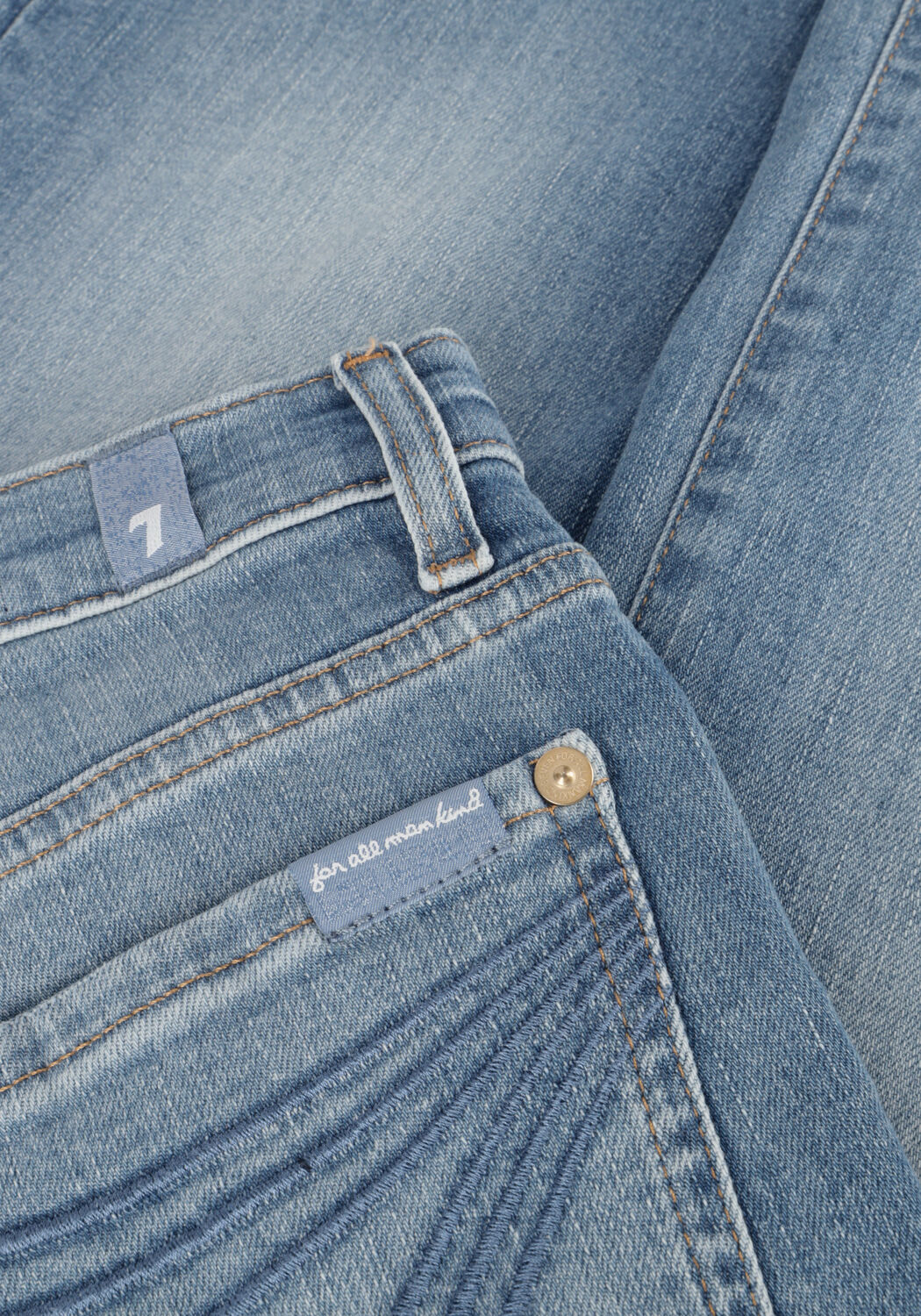 Blaue 7 FOR ALL MANKIND Wide jeans MODERN DOJO - large