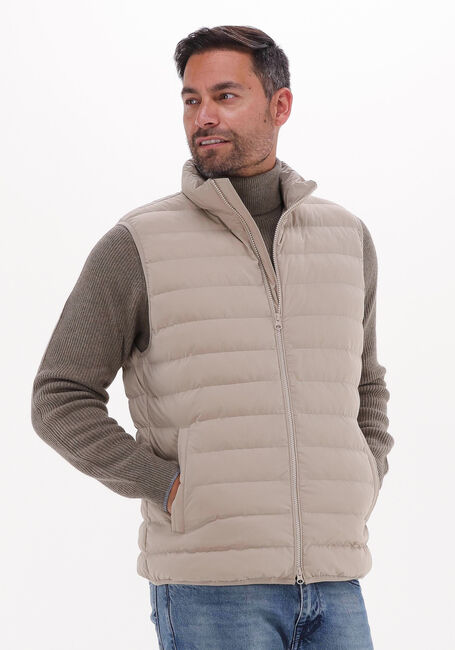 Beige PROFUOMO Bodywarmer OUTERW LT WEIGHT BW - large