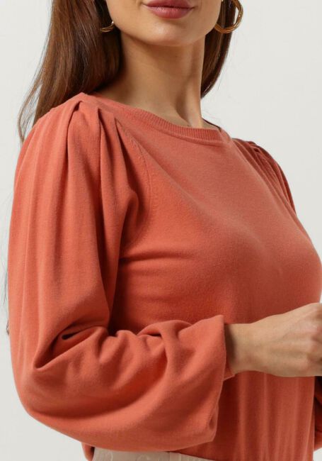 Orangene SUMMUM Sweatshirt PUFFY SLEEVE SWEATER BASIC KNIT - large