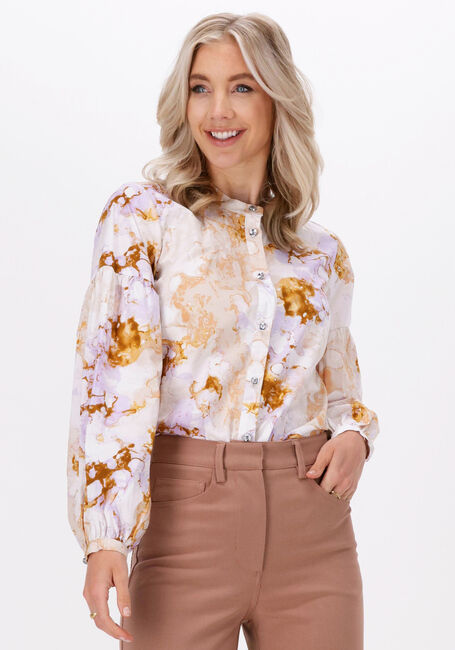 Mehrfarbige/Bunte SECOND FEMALE Blusen LICA LS SHIRT - large