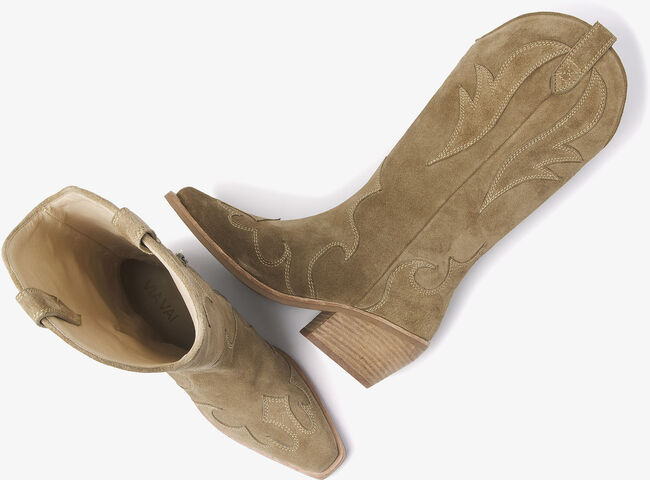 Beige VIA VAI Cowboystiefel EVELINE RIVER - large