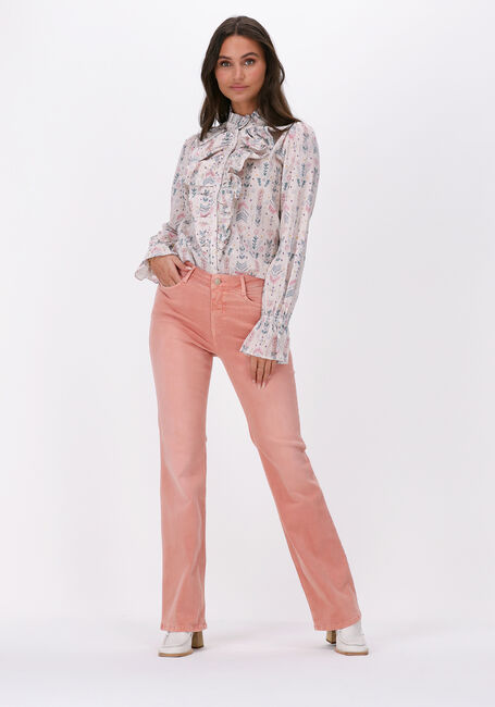 Mehrfarbige/Bunte DEA KUDIBAL Blusen INGEBORG NS (CO) - SHIRT WITH RUFFLES - large
