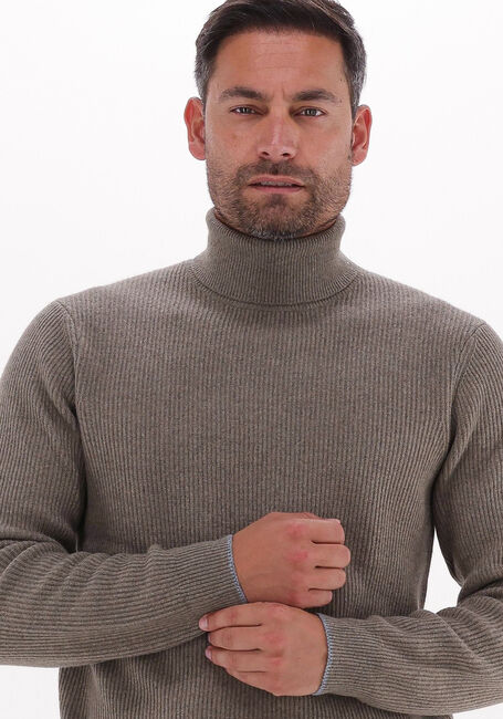 Gr&uuml;ne PROFUOMO Rollkragenpullover PULLOVER ROLL NECK - large