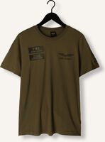 Grüne PME LEGEND T-shirt SHORT SLEEVE R-NECK SINGLE JERSEY Grüne PME LEGEND T-shirt SHORT SLEEVE R-NECK SINGLE JERSEY - medium