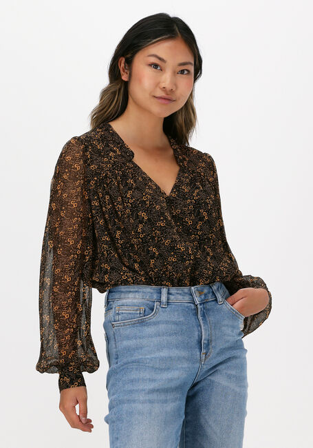 Schwarze IDANO Blusen FLORIANNE - large