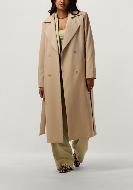 Camelfarbene NOTRE-V Trenchcoats NV-DARON BELTED COAT - large