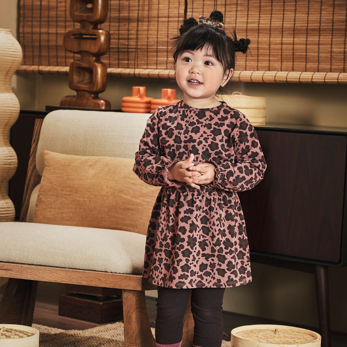 Braune Z8 Minikleid GRACE - large