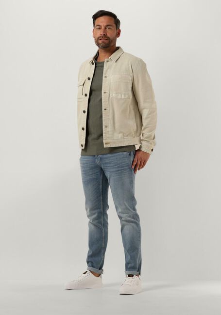 Beige PME LEGEND Jack DENIM JACKET NATURAL DENIM JACKET - large