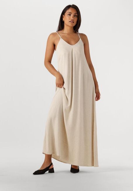 Ecru OBJECT Maxikleid OBJSANNE SL LONG DRESS E OTT - large