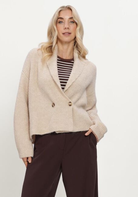 Beige MSCH COPENHAGEN Pullover MSCHVIANNIE CARDIGAN - large
