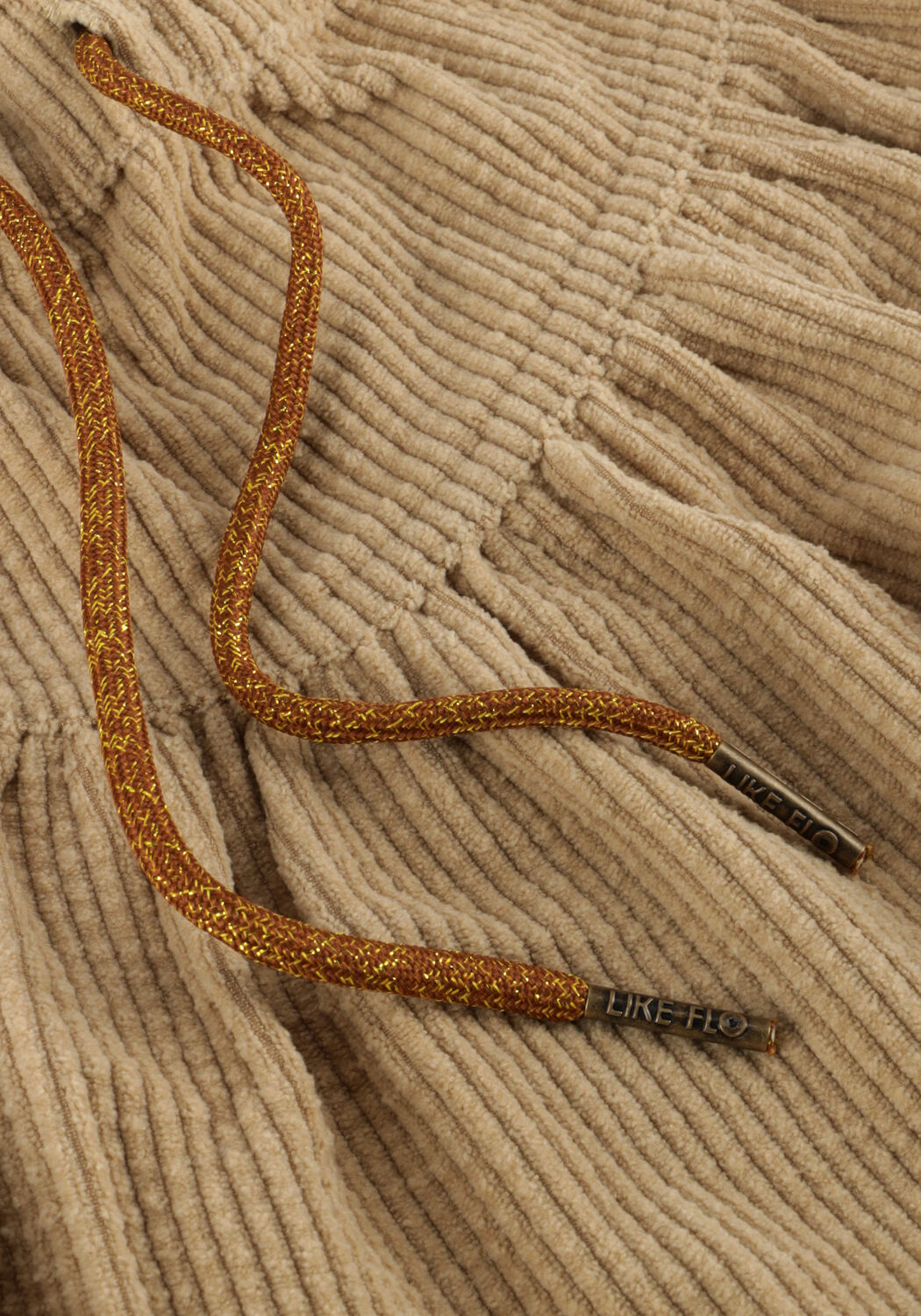 Beige LIKE FLO R&ouml;cke SILBY FLO CORDUROY SKIRT - large