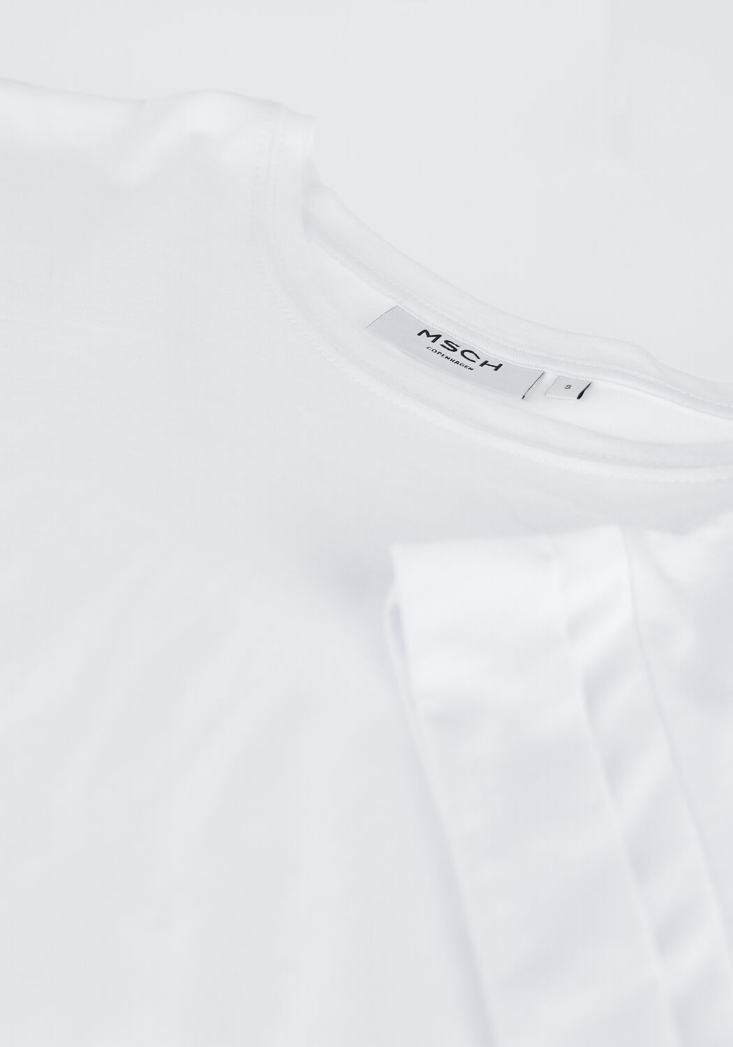Wei&szlig;e MSCH COPENHAGEN T-shirt ALVA STD TEE - large