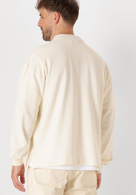 Ecru WOODBIRD Sweatshirt WBLYCH TERRY POLO - large