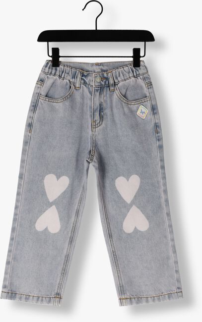 Blaue Jelly Mallow Mom jeans HEART DENIM PANTS - large