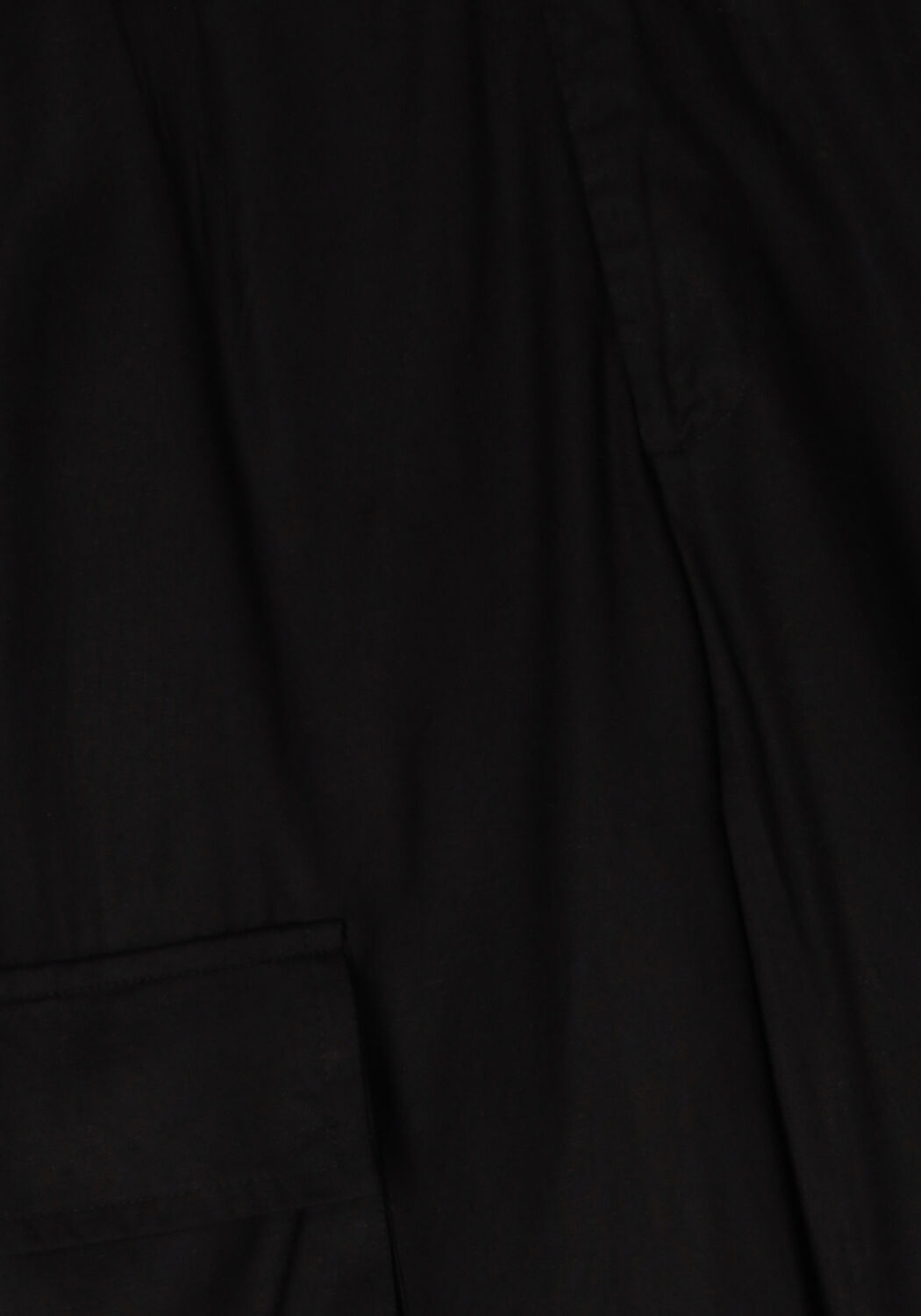 Schwarze ALIX THE LABEL Cargohosen LADIES WOVEN LINNEN CARGO PANTS - large