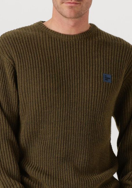 Khaki AMERICAN VINTAGE Pullover CRASHWAY CREW - large