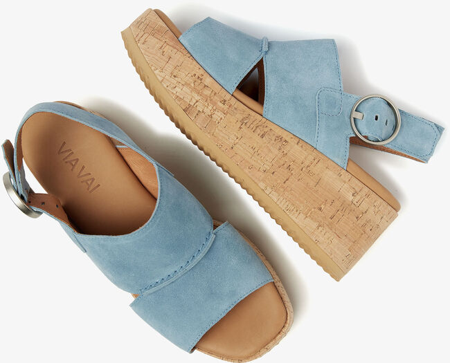 Blaue VIA VAI Sandalen SISSEL RUBY - large