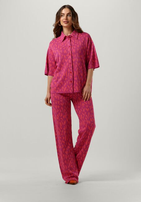 Rosane ALIX THE LABEL Top LADIES KNITTED JACQUARD SHORT SLEEVES BLOUSE - large