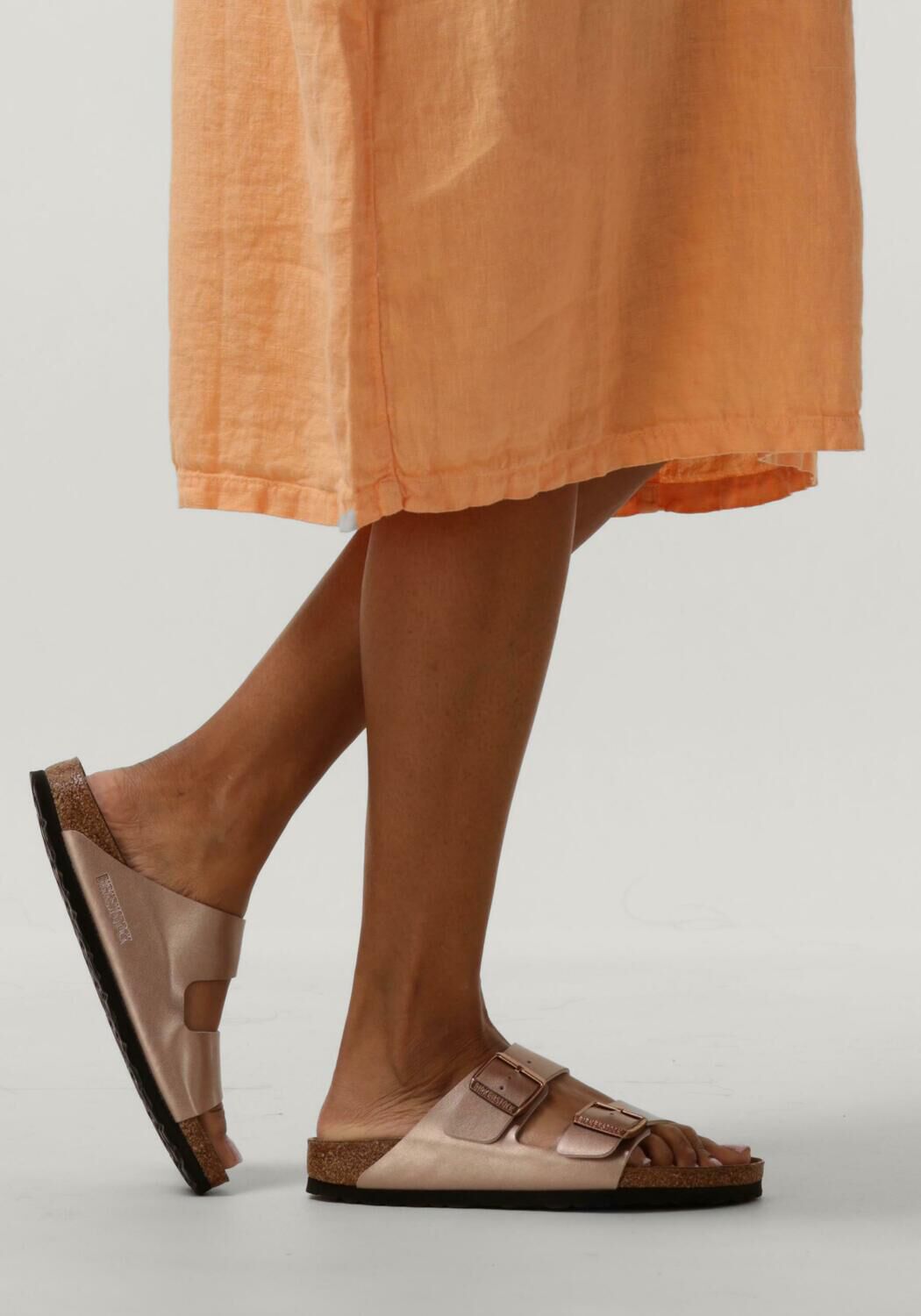 Bronzefarbene BIRKENSTOCK Pantolette ARIZONA DAMES - large