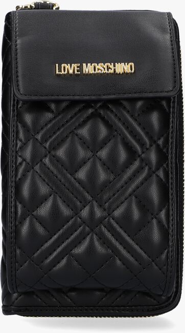 Schwarze LOVE MOSCHINO Portemonnaie BASIC QUILTED SLG 5630 - large