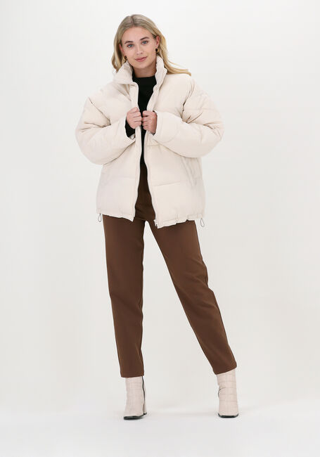 Beige ANOTHER LABEL Wattierte Jack MILLE OVERSIZED PUFFER - large