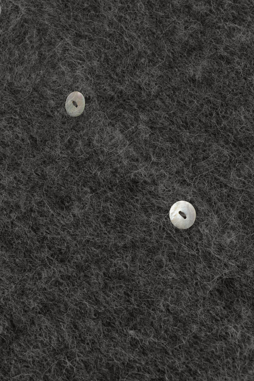 Graue BY-BAR Strickjacke CLEO NATURAL CARDIGAN - large