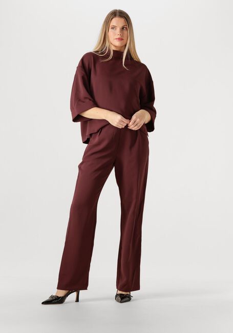 Bordeaux NEO NOIR Jumpsuit ARLO CREPE JUMPSUIT - large