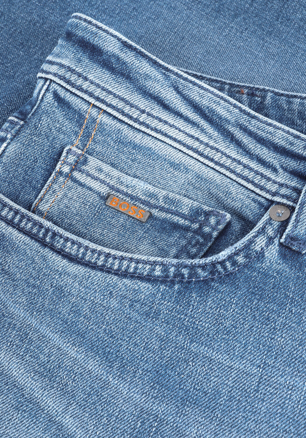 Blaue BOSS Kurze Hose TABER SHORTS - large