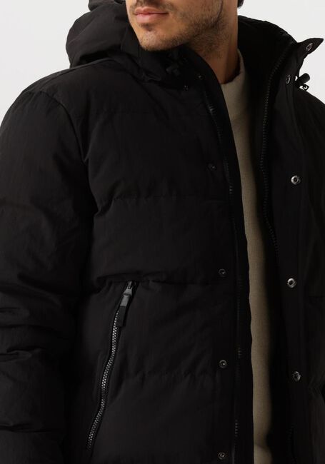 Schwarze PURE PATH Wattierte Jack REGULAR FIT JACKETS PADDED404 - large