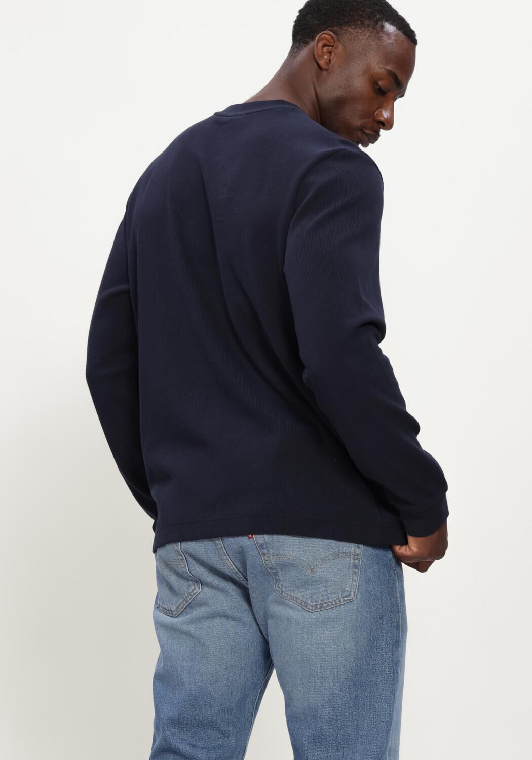 Dunkelblau BOSS ORANGE Pullover WE TEMPEST - large