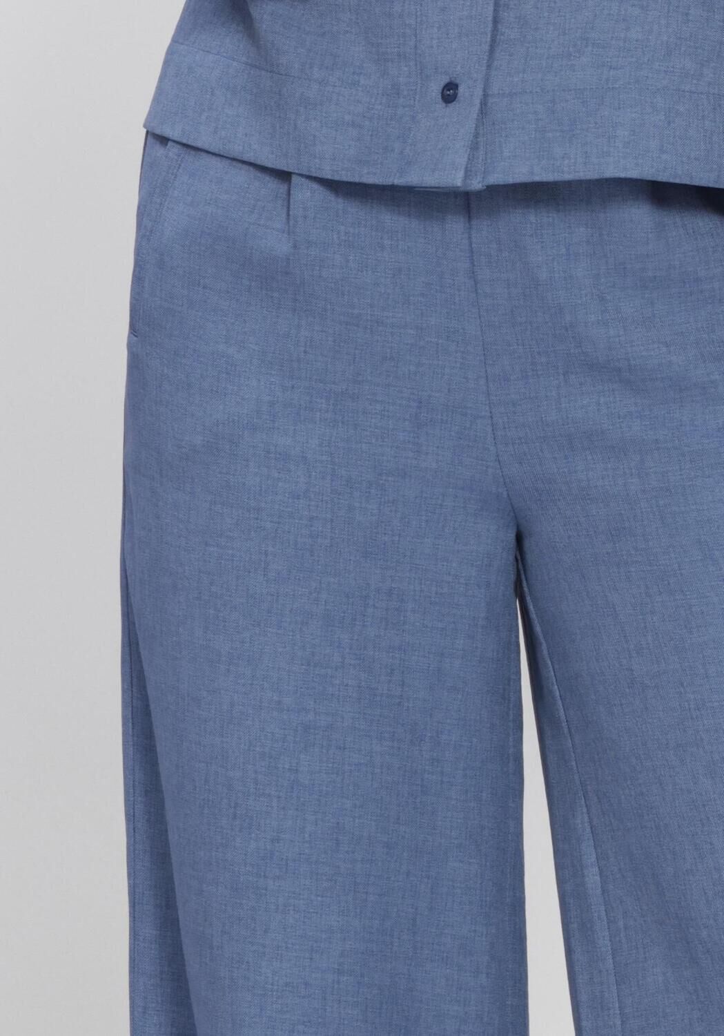 Blaue EST'SEVEN Weite Hose JILDAU TROUSER 26 - large