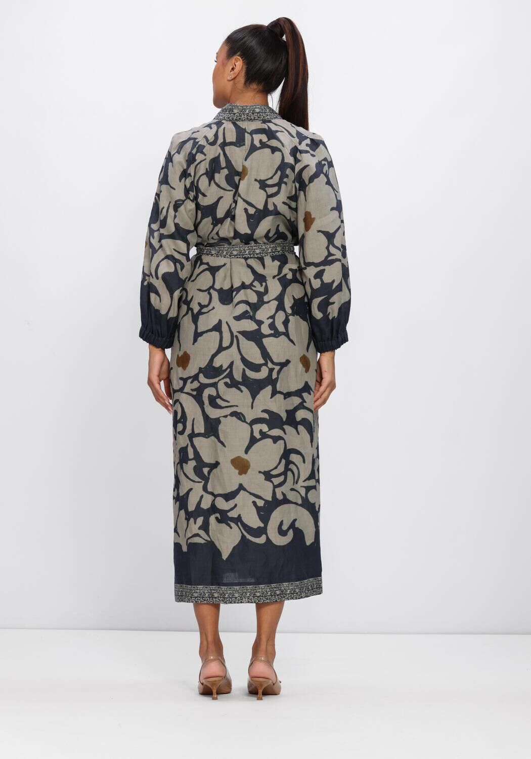 Dunkelblau LUISA CERANO Midikleid 738654/3844-00 - large