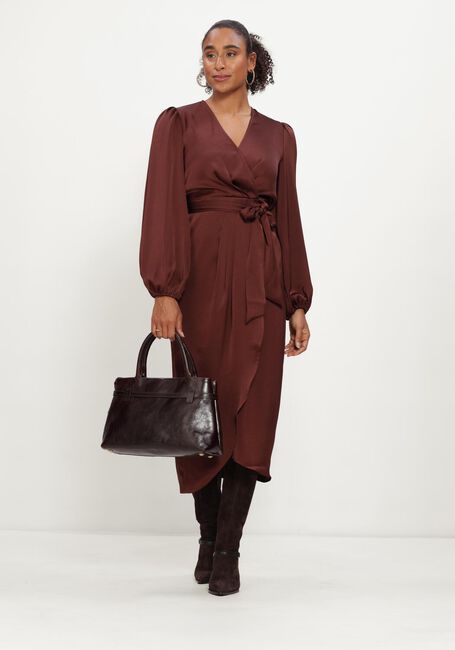 Bordeaux LINA LOCCHI Midikleid LL-BEA - large