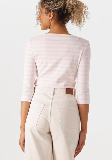 Hell-Pink TOMMY HILFIGER T-shirt SLIM CODY BOAT-NK 3/4SLV - large
