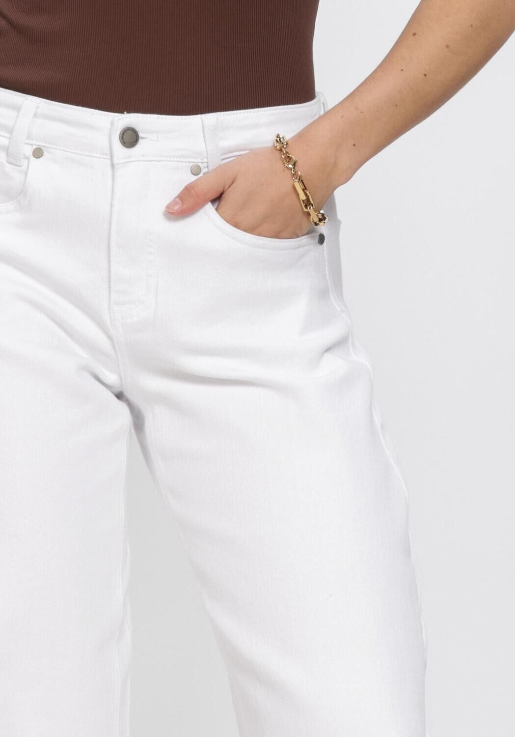 Wei&szlig;e MY ESSENTIAL WARDROBE Hosen MWHOTTIE 157 HIGH BARREL - large