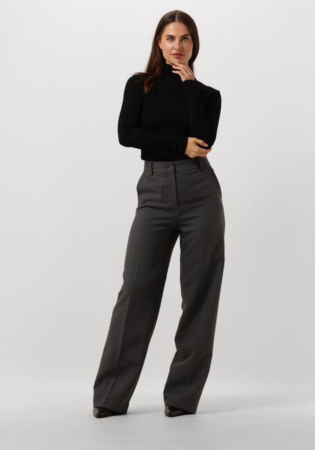 Schwarze NOTRE-V Rollkragenpullover NV-ELIZE ROLLNECK - large