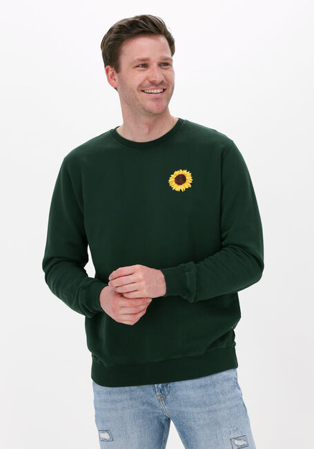 Dunkelgrün FORÉT Sweatshirt MOTIF - large