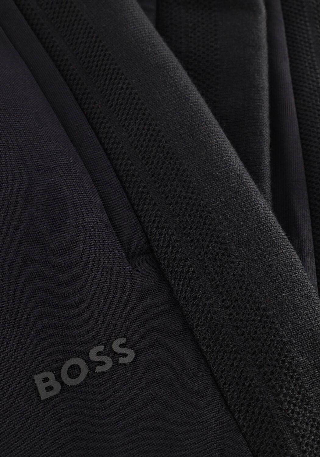 Schwarze BOSS GREEN Pullover TRACKSUIT SET - large