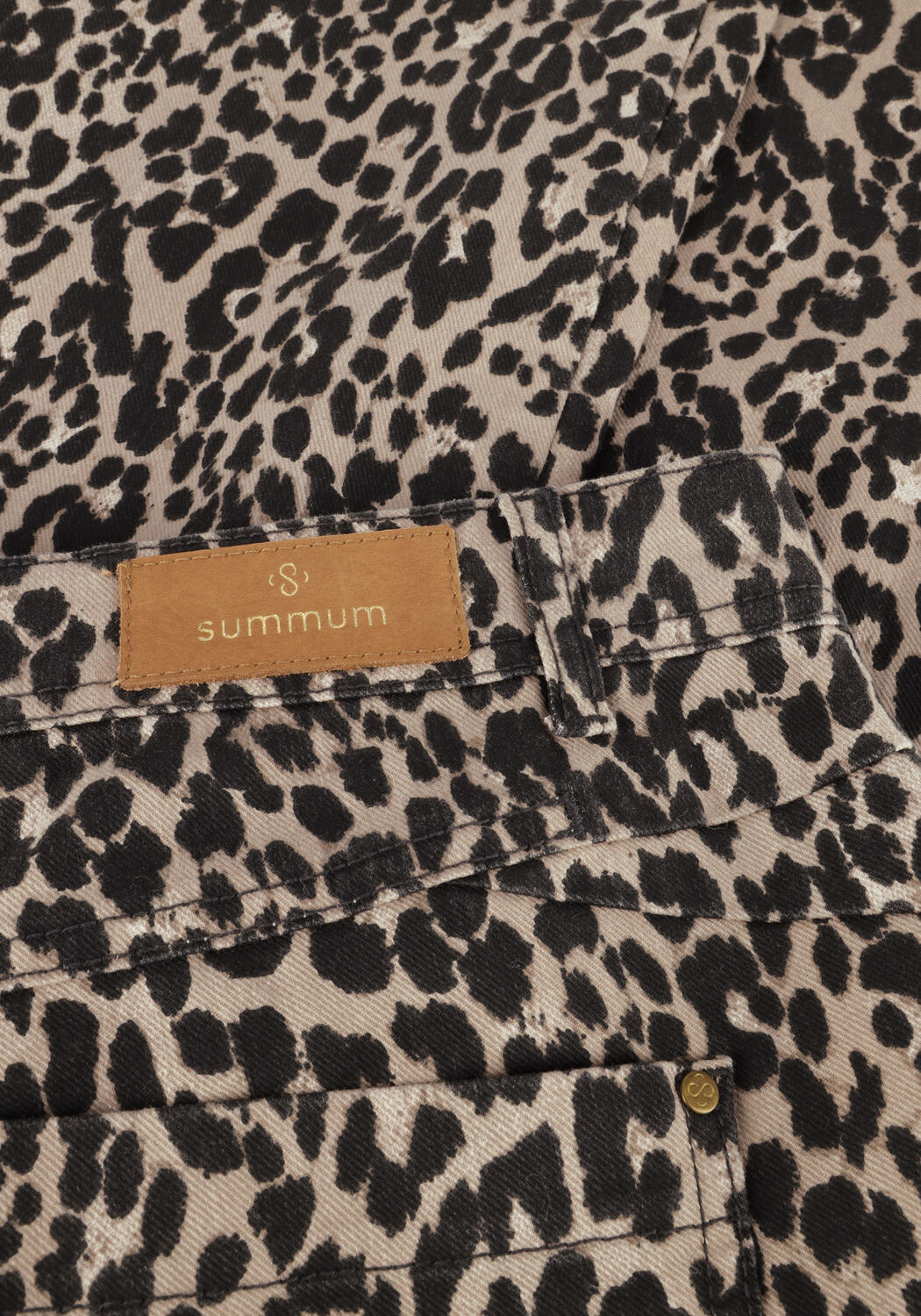 Beige SUMMUM Mom jeans MOM FIT PANT DRY STRETCH TWILL - large