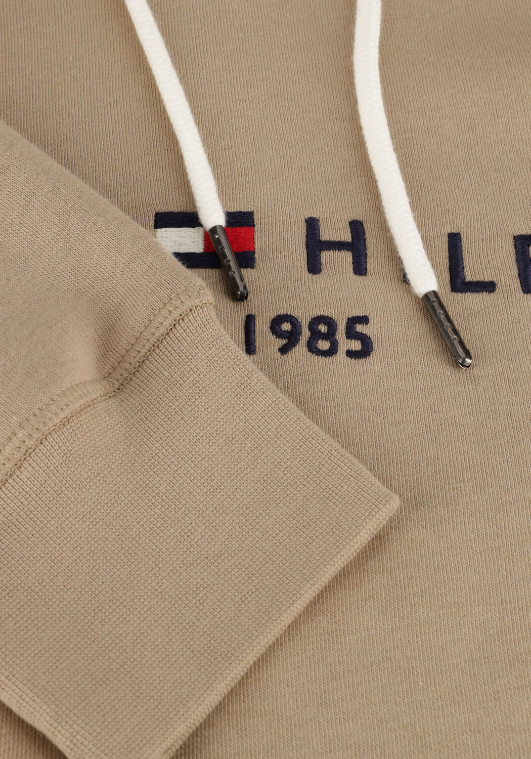 Braune TOMMY HILFIGER Sweatshirt TOMMY LOGO HOODY - large