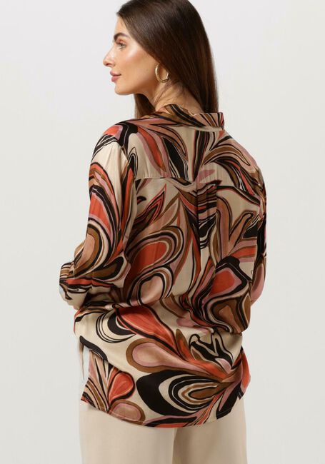 Mehrfarbige/Bunte SUMMUM Blusen BLOUSE PAINTED FLOWER - large