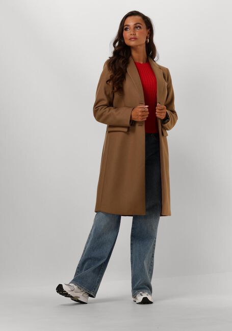 Braune TOMMY HILFIGER Mäntel WOOL BLEND CLASSIC COAT - large