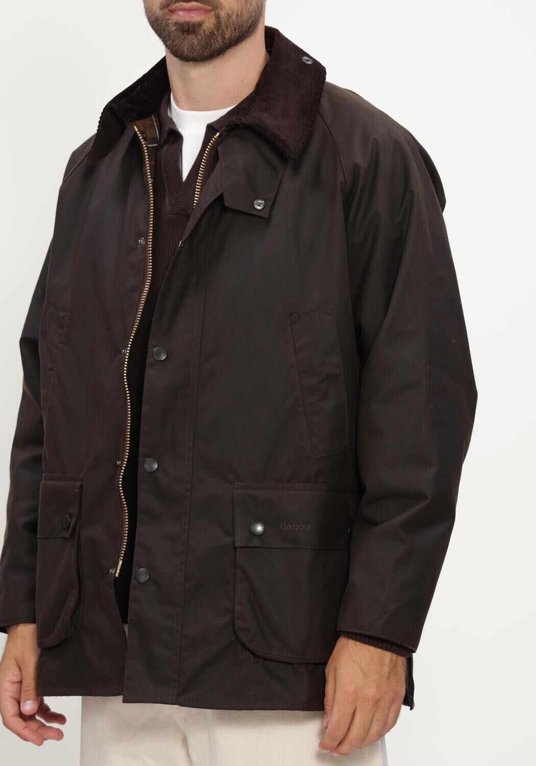Gr&uuml;ne BARBOUR Jack CLASSIC BEDALE WAX JACKET JACKETS - large
