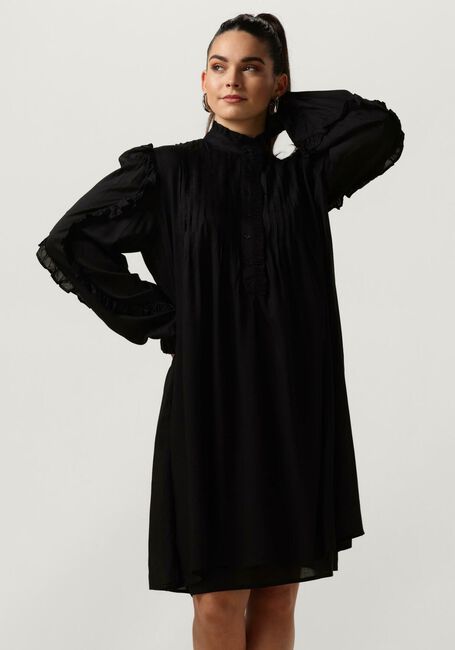 Schwarze EST'SEVEN Minikleid LIZZY LONG DRESS - large
