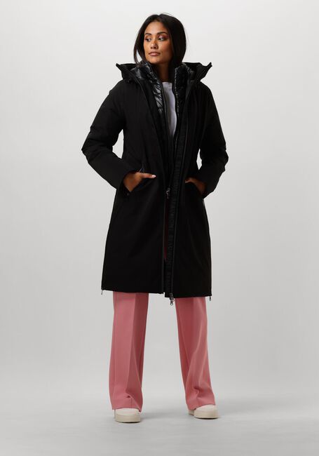 Schwarze BEAUMONT Regenjacke HAVEN - large