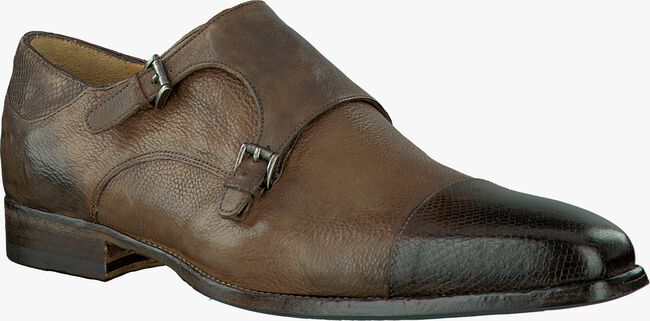 Braune GREVE BARBERA MONK Business Schuhe - large