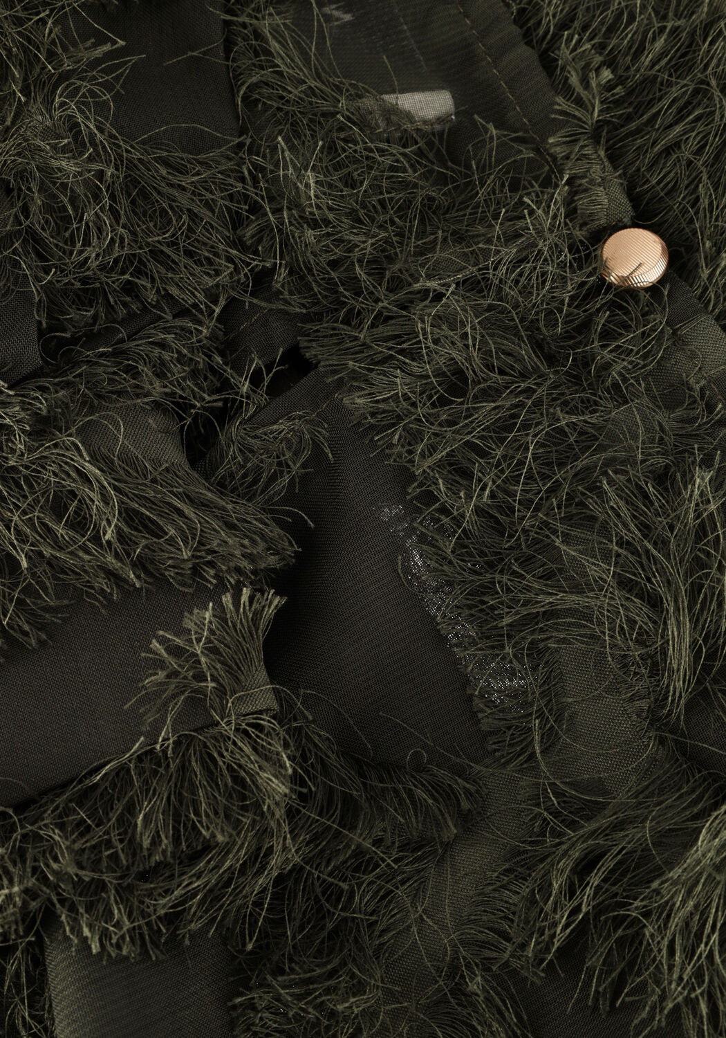 Olive NUKUS T-shirt JADE TOP - large