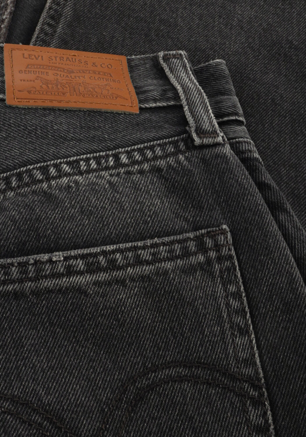 Dunkelgrau LEVI'S Midirock HR BACK SLIT SKIRT WANDERING SPIRIT CLE - large