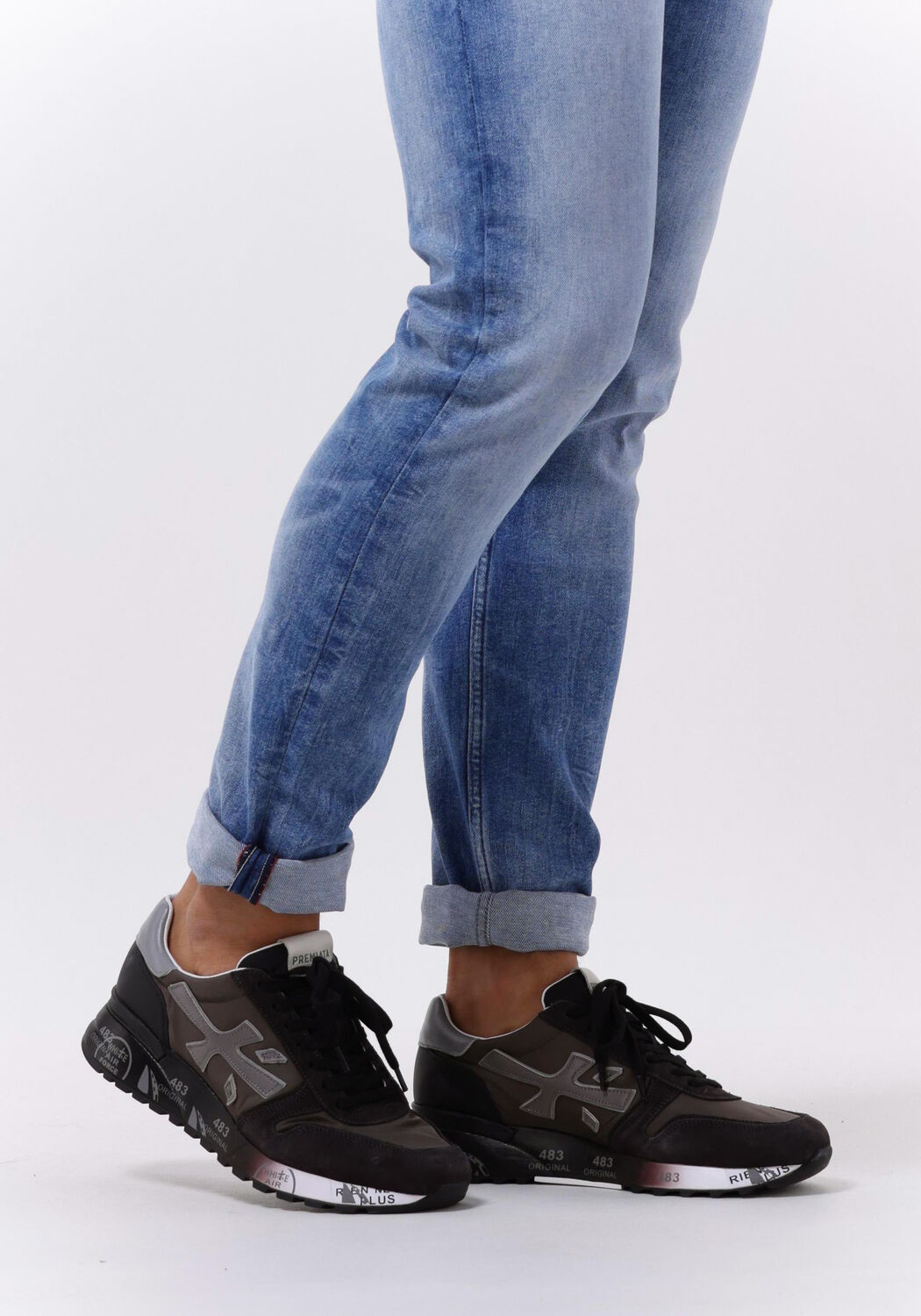 graue premiata sneaker low mick