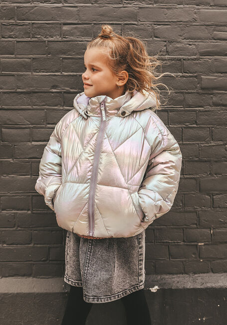 Silberne YOUR WISHES Wattierte Jack OTTA PUFFER COAT - large